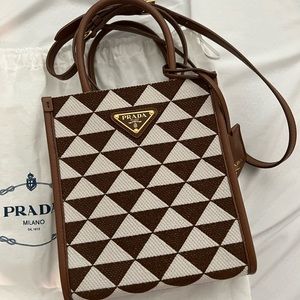 Prada Symbole Mini Fabric Bag